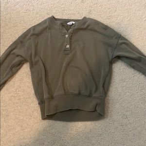 Olive Green Top